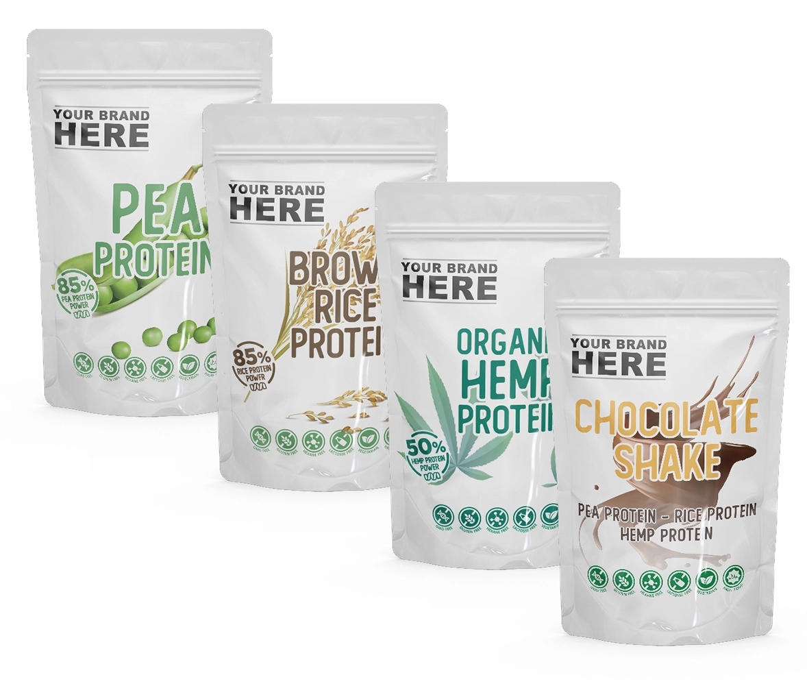 Plant-based protein Shakes Gluten Free GMO Free